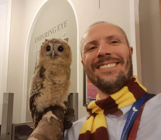 stweart with owl